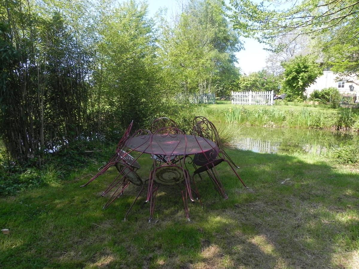 L'Escapade Bed & Breakfast Foulbec Bagian luar foto